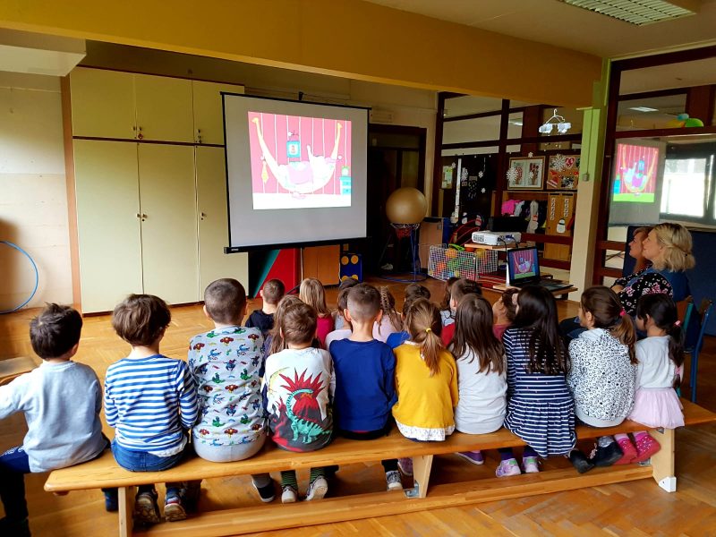 Film za vrtiće i osnovne škole prati se i u Dječjem vrtiću Zapruđe