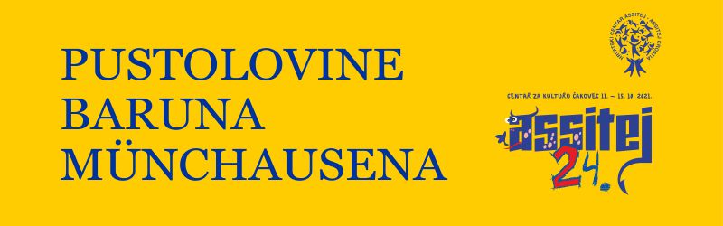 PUSTOLOVINE BARUNA MÜNCHAUSENA / Gradsko kazalište Žar ptica Zagreb / utorak 12.10.2021. u 10.00 sati