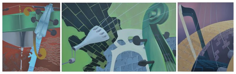 DINO SURAĆ / U potrazi za izvorom / slike / 49. MMM Josip Štolcer Slavenski / Galerija Centra / 12. – 23.5.2022.