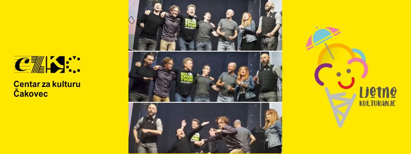 IMPROVGRUPA 002 / improvizacijski šou / Kraljev vrt, Ruđera Boškovića 2 / nedjelja, 26.6.2022. u 20.00 sati