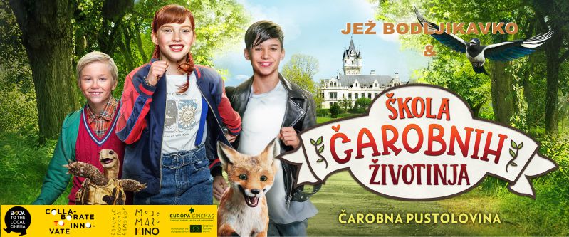 MOJE MALO KINO / BACK TO LOCAL CINEMA / 23. i 24. studenoga 2022. / JEŽ BODLJIKAVKO i ŠKOLA ČAROBNIH ŽIVOTINJA