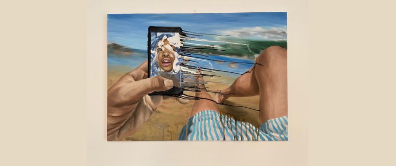 VELJKO POSAVEC / FRAGMENTI STVARNOSTI / SLIKE / Galerija Centra / četvrtak / 2. – 28. veljače 2023.