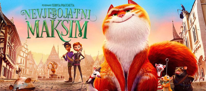 NEVJEROJATNI MAKSIM / animirana avantura u kojoj je glavni lik ulični mačak Maksim / 15. srpnja 2023.