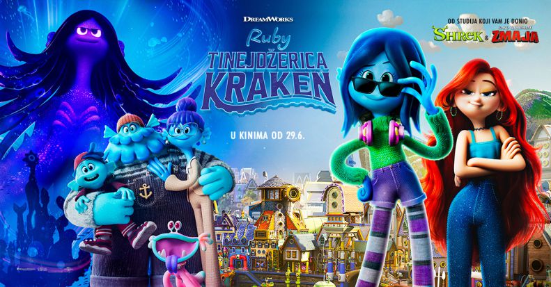 RUBY: TINEJDŽERICA KRAKEN / animirana akcijska avantura sinkronizirana na hrvatski jezik / 7. – 10.7.2023.