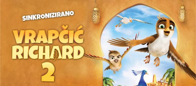 VRAPČIĆ RICHARD 2 / animirana obiteljska avantura sinkronizirana na hrvatski jezik / DJEČJA FILMSKA TRIBINA / subota i nedjelja /23. i 24. rujna 2023.