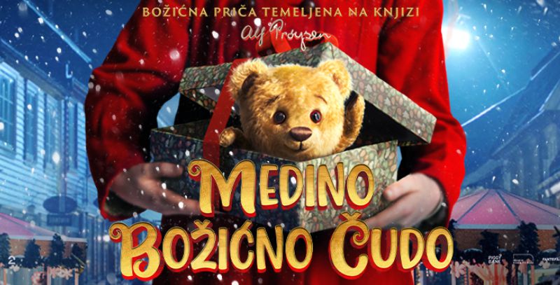 MEDINO BOŽIĆNO ČUDO / u ovoj dražesnoj božićnoj priči, medvjedić će naučiti kako pravo bogatstvo leži u našim srcima, a prava čarolija blagdana dolazi kroz ljubav i zajedništvo s prijateljima i obitelji / 22. i 23. prosinca 2023.