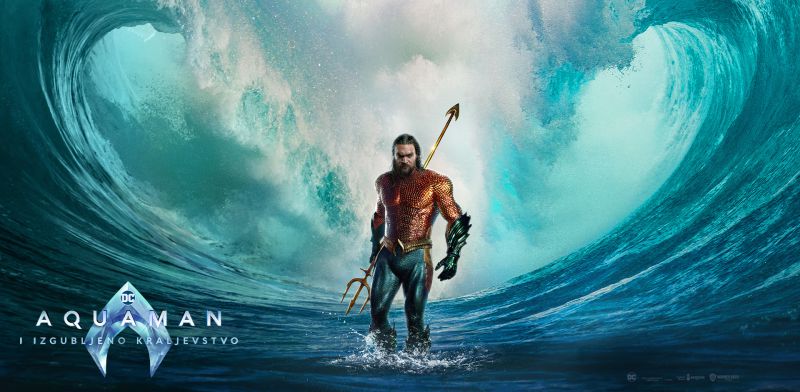 AQUAMAN I IZGUBLJENO KRALJEVSTVO / Redatelj James Wan i sam Aquaman, Jason Momoa – zajedno sa Patrickom Wilsonom, Amber Heard, Yahyom Abdul-Mateenom II i Nicole Kidman – vraćaju se u nastavku najuspješnijeg DC filma svih vremena! / 22. i 23. prosinca 2023.