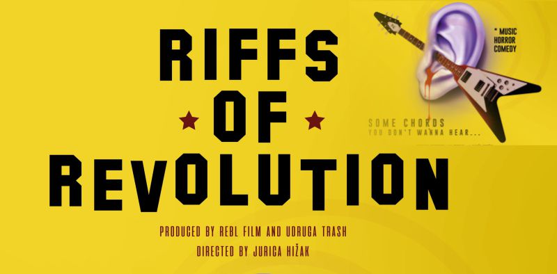 RIFOVI REVOLUCIJE / subota / 20. siječnja 2024. / 20.00 sati / premijera akcijske glazbene komedije sa live koncertom heavy-metal benda RAZOR JET nakon projekcije filma u predvorju Centra za kulturu Čakovec