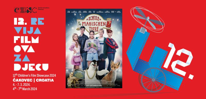 ŠKOLA ČAROBNIH ŽIVOTINJA 2 / ponedjeljak / 4. ožujka u 12.00 sati