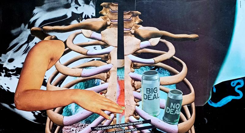 NEDA MADJAR / reORGANIzacija / otvorenje izložbe kolaža / 29. veljače – 1. travnja 2024. / Galerija Centra za kulturu Čakovec