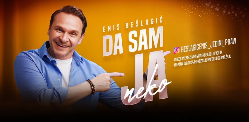 ENIS BEŠLAGIĆ / Da sam ja neko / Centar za kulturu Čakovec / ponedjeljak / 20.5.2024. / 20 sati