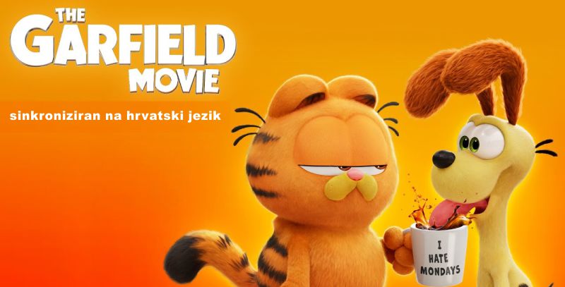 GARFIELD / svjetski poznatom kućnom mačku koji mrzi ponedjeljak i voli lazanje, sprema se divlja avantura na otvorenom / 1. lipnja 2024.