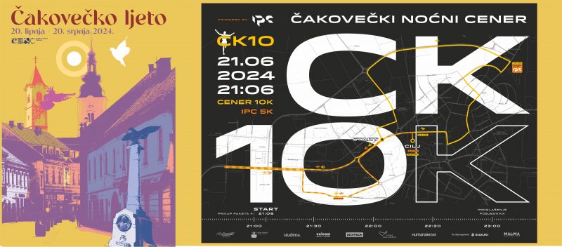 ČAKOVEČKI NOĆNI CENER ČK10 /  Čakovečko ljeto 2024.