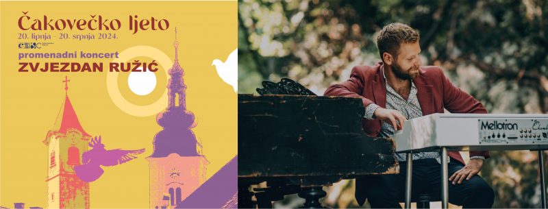 ZVJEZDAN RUŽIĆ / Fontana u Perivoju Zrinski / Čakovečko ljeto 2024.