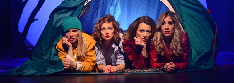 ZOV DIVLJINE – kada se četiri žene nađu u dubokoj šumi, daleko od civilizacije, drama može početi…. – Gradsko kazalište Scena “Gorica”  na Tribini Čakovec četvrtkom 29. travnja 2021. u 20.00 sati