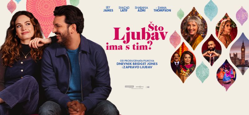 ŠTO LJUBAV IMA S TIM / nevjerojatna romantična priča o ljubavi i različitim kulturama dolazi od producenata hitova Dnevnik Bridget Jones i Zapravo ljubav / 17. – 20. veljače 2023. / TJEDAN VALENTINOVA U CENTRU ZA KULTURU