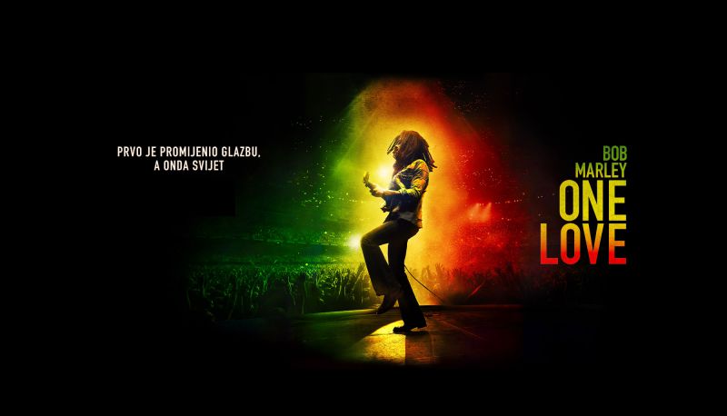 BOB MARLEY: ONE LOVE / biografska glazbena drama o životu i glazbi reggae ikone koja je inspirirala mnoge generacije porukom ljubavi i jedinstva / 16. – 19. veljače 2024.