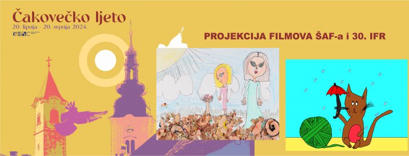 PROJEKCIJA FILMOVA ŠAF-a i 30. INTERNACIONALNE FILMSKE RADIONICE / 29. lipnja 2024.