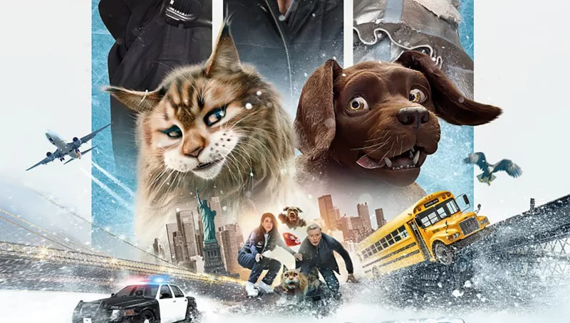 ANIMIRANI FILM / Pas i mačka – animirani film / sinkronizirano / 23. – 26. kolovoza 2024.