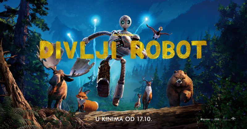 ANIMIRANI FILM / DIVLJI ROBOT – animirana avantura sinkronizirana na hrvatski jezik / 20. listopada 2024.